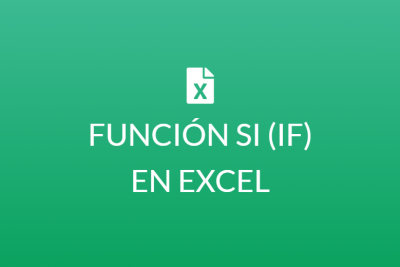 Función SI en Excel