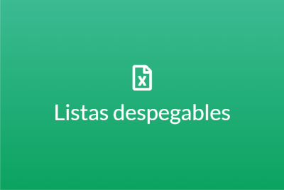 Listas depegables en Excel